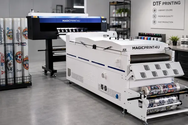 DTF printing machine for fabric transfer printing
