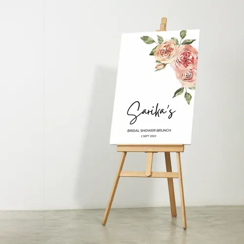Custom Die-Cut A-Board Stand