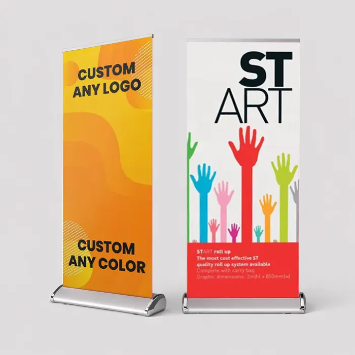 Premium Wide Base Roll Up Banner 85x200cm